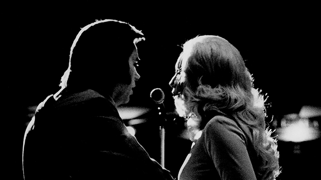 Tammy Wynette and George Jones